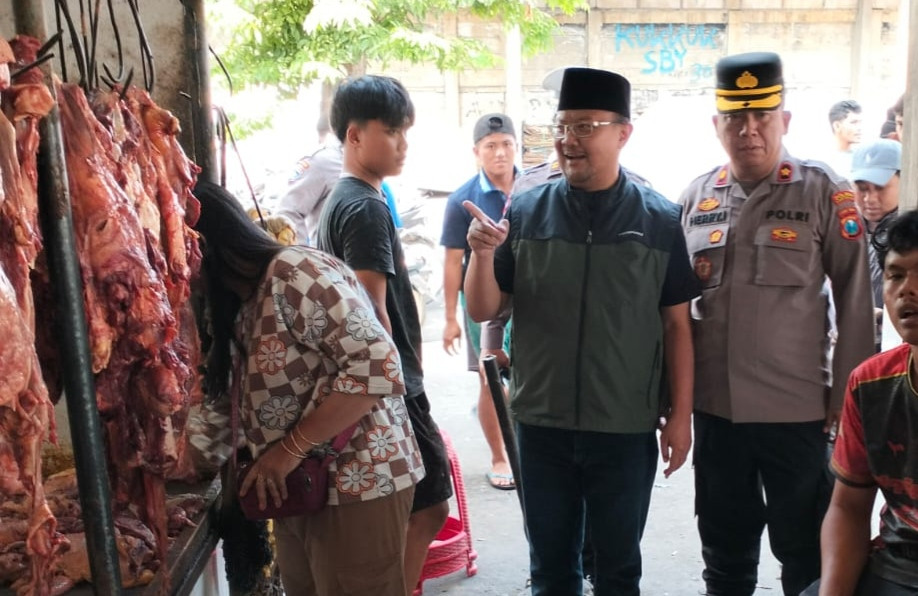 Pedagang Pasar Daging Arimbi Wajib Jual Daging Hasil Pemotongan RPH Unit Tambak Osowilangun