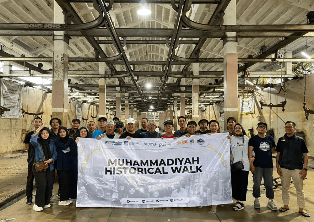Susuri Jejak Sejarah Ampel, RPH Surabaya Jadi Titik Awal Muhammadiyah Historical Walk